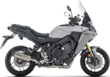 Complete Exhaust System Without Catalytic Converter And Without Sound Certification Indy-Race Evo Titanium Carby End Cap - Arrow Special Parts Compatible With Yamaha Tracer 9 (2025-2026)