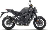 Complete Exhaust System Without Catalytic Converter And Without Sound Certification Indy-Race Evo Black Aluminium Carbon - Arrow Special Parts Compatible With Yamaha Mt-09 Sp (2024-2026)