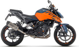 Exhaust Tip With Noise Certification Indy-Race Titanium Carbon - Arrow Special Parts Compatible With Ktm 390 Duke (2024-2026)