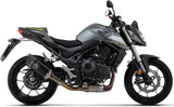 Exhaust Tip With Noise Certification Pista Black Titanium Carbon - Arrow Special Parts Compatible With Honda Cb 750 Hornet (2023-2024)