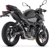 Complete Non-Catalytic Exhaust System With Sound Certification Pro-Race Black Nichrom - Arrow Special Parts Compatible With Kawasaki Ninja 500 (2024-2026)