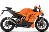 Exhaust Tip With Noise Certification Pro-Race Nichrom Steel End Cap - Arrow Special Parts Compatible With Ktm 990 Rc R (2026)