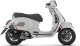 Complete Catalytic Exhaust System With Sound Certification Urban Black Aluminium Carby End Cap - Arrow Special Parts Compatible With Piaggio Vespa Gts 310 (2025-2026)