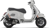 Complete Catalytic Exhaust System With Sound Certification Urban Black Aluminium Steel End Cap - Arrow Special Parts Compatible With Piaggio Vespa Gts 310 (2025-2026)