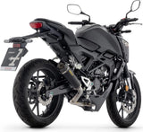 Complete Exhaust System Without Catalytic Converter And Without Sound Certification X-Kone Black Aluminium Carbon - Arrow Special Parts Compatible With Honda Cb 125 R (2024-2026)