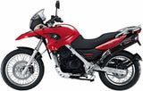 Exhaust Tip With Noise Certification Furore Aluminium Black - Gpr Compatible With Bmw F 650 Gs (2004-2007)