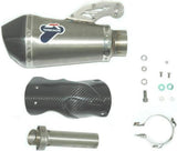 Exhaust Tip With Noise Certification Relevance Stainless Steel Carbon Cap - Termignoni Compatible With Bmw S 1000 Rr (2010-2014)