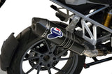 Exhaust Tip With Noise Certification Relevance Carbon T Carbon Cap - Termignoni Compatible With Bmw R 1200 Gs (2013-2016)
