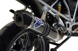 Exhaust Tip With Noise Certification Relevance Carbon Carbon Cap - Termignoni Compatible With Bmw R 1200 Gs (2013-2016)