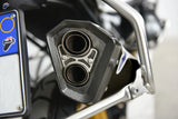 Exhaust Tip With Noise Certification Titanium Black Carbon Cap - Termignoni Compatible With Bmw R 1250 Gs (2019-2021)