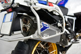 Exhaust Tip With Noise Certification Titanium Carbon Cap - Termignoni Compatible With Bmw R 1250 Gs (2019-2021)