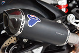 Exhaust Tip With Noise Certification Relevance Titanium Black Carbon Cap - Termignoni Compatible With Bmw S 1000 Rr (2019-2020)