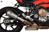 Exhaust Tip With Noise Certification Relevance Titanium Carbon Cap - Termignoni Compatible With Bmw S 1000 Rr (2019-2020)