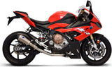 Complete Exhaust System Without Sound Certification Relevance Titanium Carbon Cap - Termignoni Compatible With Bmw S 1000 Rr (2019-2020)