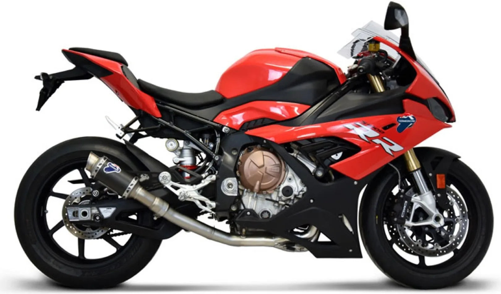 Complete Exhaust System Without Sound Certification Gp Carbon - Termignoni Compatible With Bmw S 1000 Rr (2019-2020)