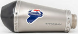Exhaust Tip Without Sound Certification Relevance Titanium Carbon Cap - Termignoni Compatible With Bmw S 1000 Rr (2019-2020)