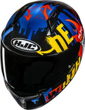 Full-Face Motorcycle Helmet Hjc C10 Advanced Polycarbonate Composite Mc23 Fop Size 05 Xxs