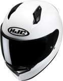 Full-Face Motorcycle Helmet Hjc C10 Advanced Polycarbonate Composite White Size 09 L
