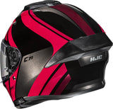 Full-Face Motorcycle Helmet Hjc C71 Advanced Polycarbonate Mc1 Faber Size 09 L