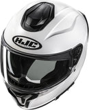 Full-Face Motorcycle Helmet Hjc C71 Advanced Polycarbonate Pearl White Size 07 S