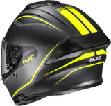 Full-Face Motorcycle Helmet Hjc C71 Advanced Polycarbonate Mc3Hsf Quez Size 07 S