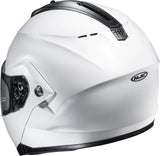 Flip-Up Motorcycle Helmet Hjc C91N Advanced Polycarbonate Composite Pearl White Size 06 Xs