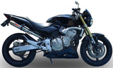 Complete Catalytic Exhaust System With Sound Certification Deeptone Stainless Steel - Gpr Compatible With Honda Hornet Cb 600 F (2003-2006)