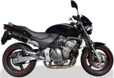 Complete Catalytic Exhaust System With Sound Certification Furore Aluminium Black - Gpr Compatible With Honda Hornet Cb 600 F (2003-2006)