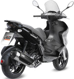 Complete Non-Catalytic Exhaust System With Sound Certification Urban Stainless Steel - Mivv Compatible With Gilera Runner 200 (2008-2012)