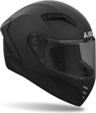 Full-Face Motorcycle Helmet Airoh Connor - Cn11 Thermoplastic Hrt Matte Black Color Size S