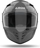 Full-Face Motorcycle Helmet Airoh Connor - Cn99 Thermoplastic Hrt Anthracite Gloss Color Size Xs