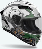 Full-Face Motorcycle Helmet Airoh Connor - Cnal17 Thermoplastic Hrt Gloss Alligator Size Xl