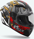 Full-Face Motorcycle Helmet Airoh Connor - Cns17 Thermoplastic Hrt Matte Samurai Size Xxl