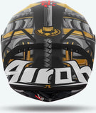 Full-Face Motorcycle Helmet Airoh Connor - Cns17 Thermoplastic Hrt Matte Samurai Size S