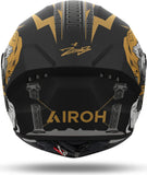 Full-Face Motorcycle Helmet Airoh Connor - Cnz35 Thermoplastic Hrt Matte Zeus Size S