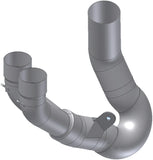 Non-Catalytic Connector Pipe - Mivv Compatible With Ducati Hypermotard 950 - Sp (2019-2020)