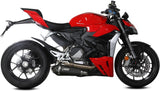 Catalytic Exhaust Tip With Sound Certification Delta Race Steel Black Carbon - Mivv Compatible With Ducati Panigale V2 (2020-2024)