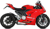 Non-Catalytic Exhaust Tip With Sound Certification Delta Race Stainless Steel Carbon - Mivv Compatible With Ducati Streetfighter V2 (2022-2024)