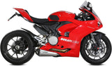Non-Catalytic Exhaust Tip With Sound Certification Delta Race Stainless Steel Carbon - Mivv Compatible With Ducati Panigale V2 (2020-2024)