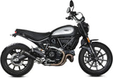 Catalytic Exhaust Tip With Sound Certification X-M1 Steel Black - Mivv Compatible With Ducati Scrambler 800 Icon (2021-2022)