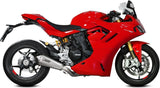 Catalytic Exhaust Tip With Sound Certification Delta Race Stainless Steel Carbon - Mivv Compatible With Ducati Supersport 950 - S (2021-2024)