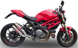 Dual Exhaust System With Sound Certification Deeptone Stainless Steel - Gpr Compatible With Ducati Monster 1100 Evo (2011-2013)