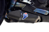 Dual Exhaust System Without Catalytic Converters And Without Sound Certification Carbon T - Termignoni Compatible With Ducati Panigale 899 (2012-2018)