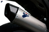 Exhaust Tip Without Sound Certification Force Titanium Aluminium Cap - Termignoni Compatible With Ducati Multistrada 950 (2016-2019)