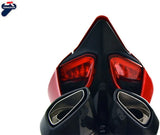 Complete Exhaust System Without Sound Certification Force Full Titanium Carbon Cap - Termignoni Compatible With Ducati Panigale 1199 (2012-2018)
