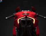 Complete Exhaust System Without Sound Certification 4 Uscite Titanium Carbon Cap - Termignoni Compatible With Ducati Panigale V4 S (2018-2023)