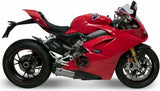 Dual Exhaust System Without Sound Certification Titanium Aluminium Cap - Termignoni Compatible With Ducati Panigale V4 S (2018-2021)