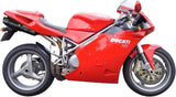 Dual Exhaust System With Sound Certification Furore Aluminium Black - Gpr Compatible With Ducati 748 - S - Sp - Sps - R - Rs (1995-2002)