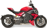 Exhaust Tip Without Sound Certification 4 Uscite Dragster Titanium - Termignoni Compatible With Ducati Diavel V4 (2022-2023)