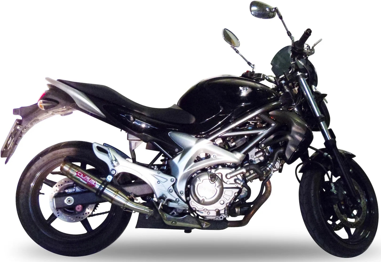 Exhaust Tip With Noise Certification Deeptone Stainless Steel - Gpr Compatible With Suzuki Gladius 650 (2008-2015)